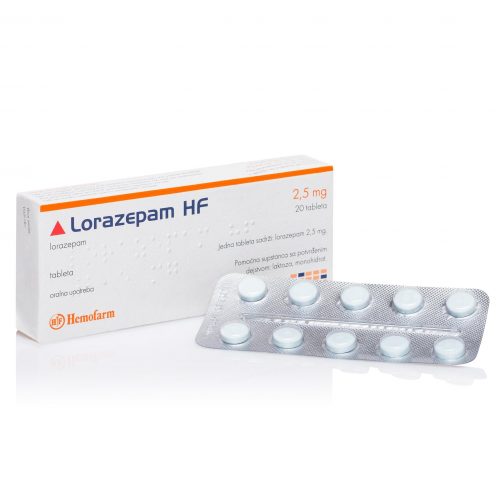 Lorazepam 2.5mg Hemopharm