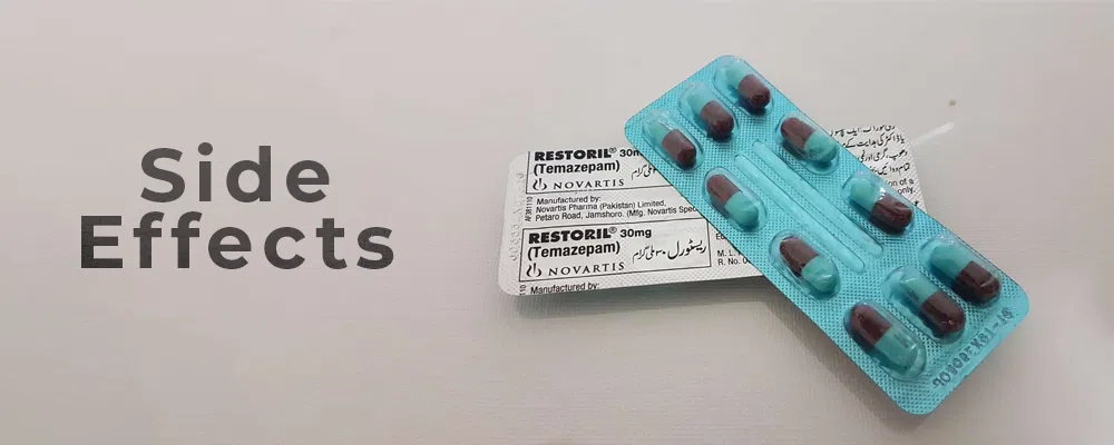 Side Effects of Temazepam 30mg