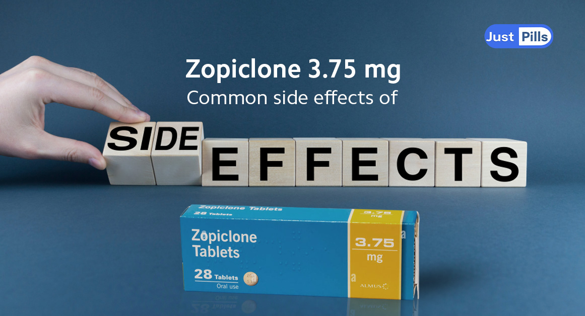 Common side effects of Zopiclone 3.75 mg