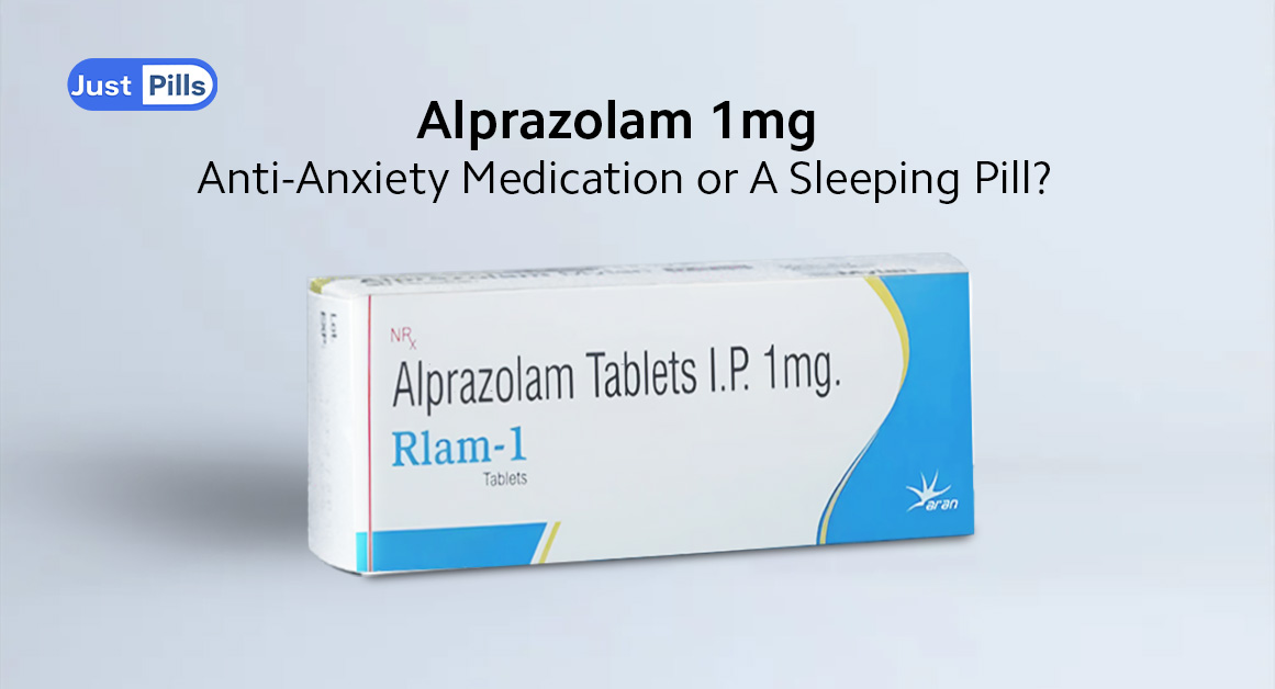 Alprazolam 1mg - Anti-Anxiety Medication or A Sleeping Pill