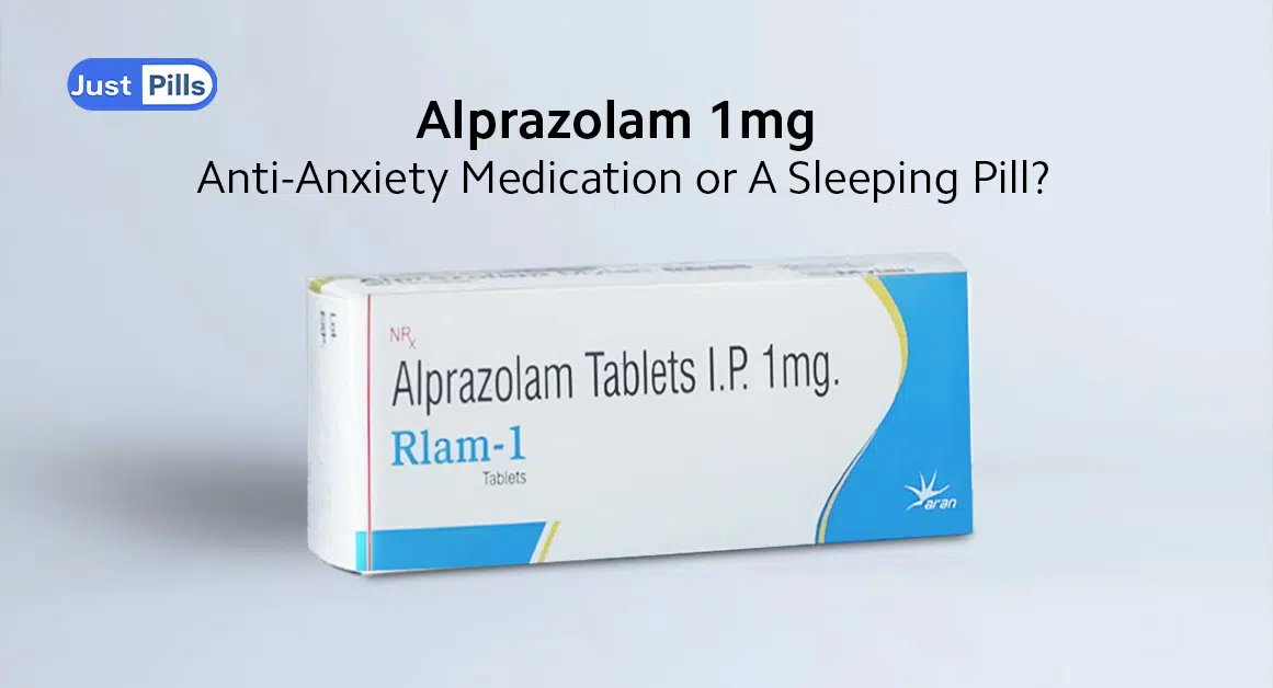 Alprazolam 1mg - Anti-Anxiety Medication or A Sleeping Pill
