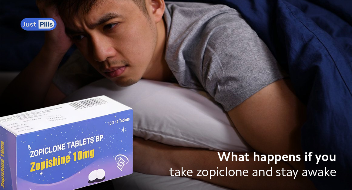 what happens if you take zopiclone and stay awake