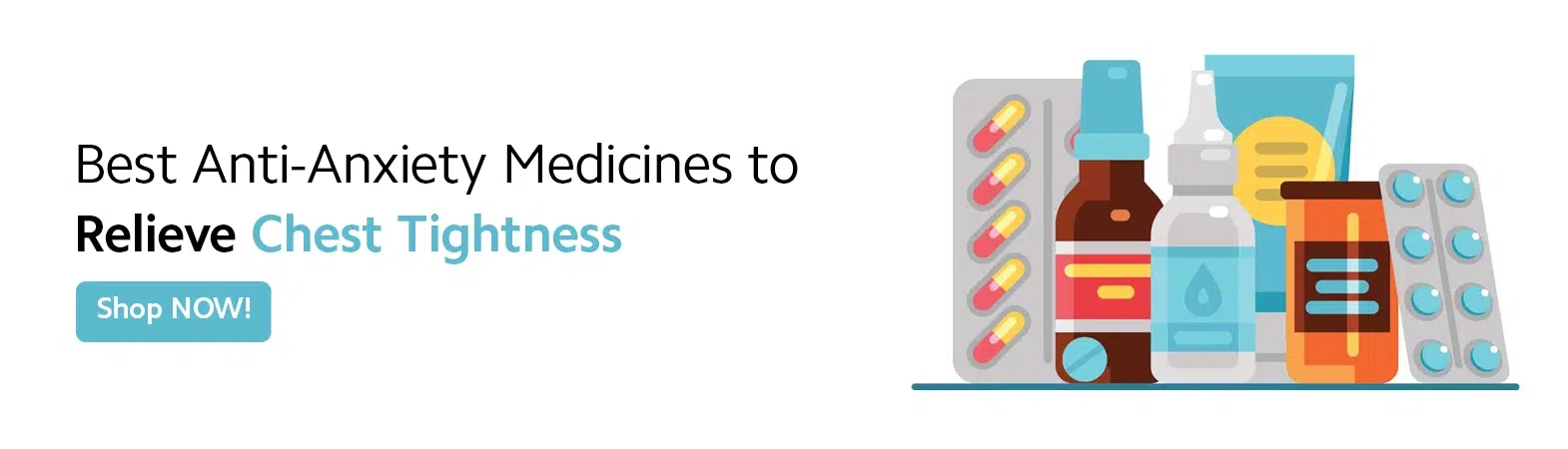 best anti anxiety medicines to relieve chest tightness
